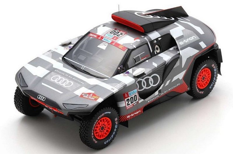 Audi RS Q E.tron #200 Dakar 2022 Peterhansel - Boulanger by spark-model