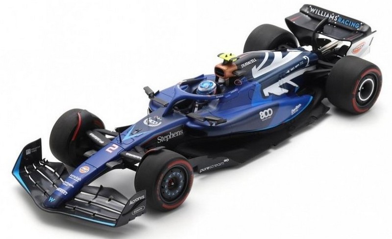Williams FW45 #2 British GP 2023 Logan Sargeant (Williams 800th GP) by spark-model