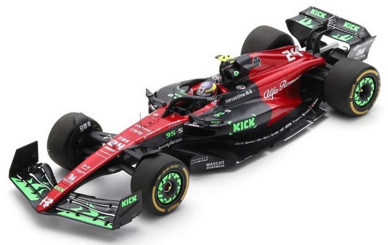 Alfa Romeo C43 Orlen #24 GP Belgium 2023 Zhou Guanyu by spark-model