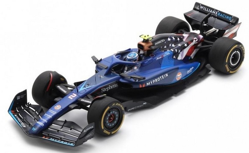 Williams FW45 #2 GP USA 2023 Logan Sargeant by spark-model