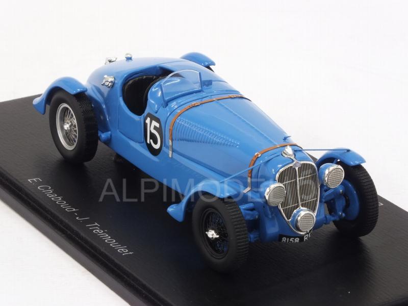 Delahaye 135S #15 Winner Le Mans 1938 Chaboud - Tremoulet - spark-model