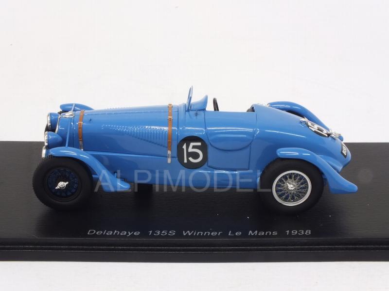 Delahaye 135S #15 Winner Le Mans 1938 Chaboud - Tremoulet - spark-model