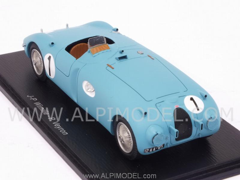 Bugatti 57C #1 Winner Le Mans 1939 Wimille - Veyron - spark-model
