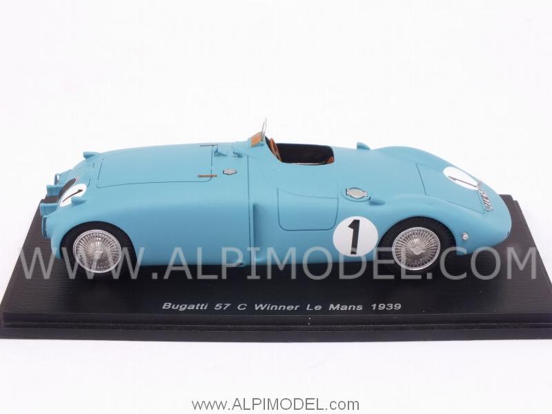 Bugatti 57C #1 Winner Le Mans 1939 Wimille - Veyron - spark-model