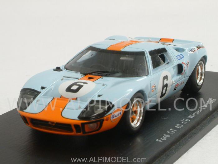 Ford GT 40 #6 Winner Le Mans 1969 Ickx - Oliver by spark-model