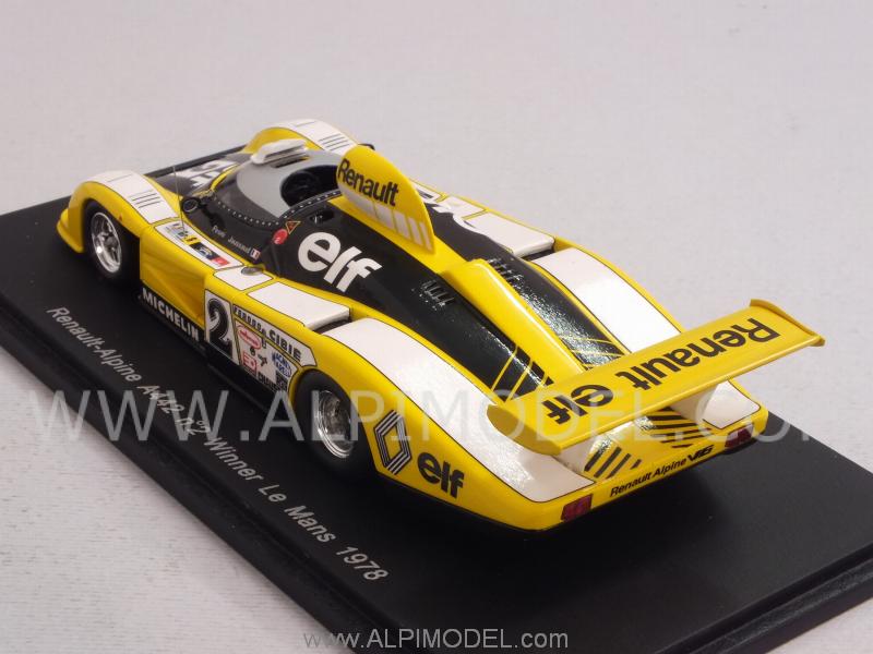 Alpine Renault A422 #16 Winner Le Mans 1978 Pironi - Jaussaud - spark-model