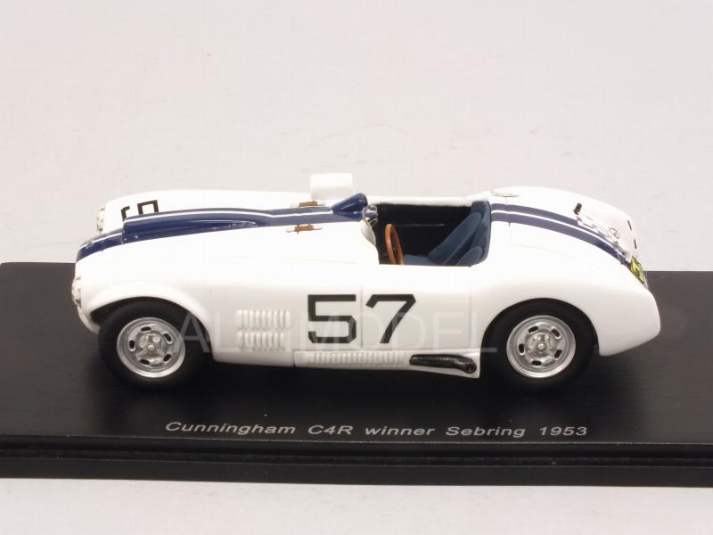 Cunningham C4R #57 Winner Sebring 1953 Fitch - Walters - spark-model