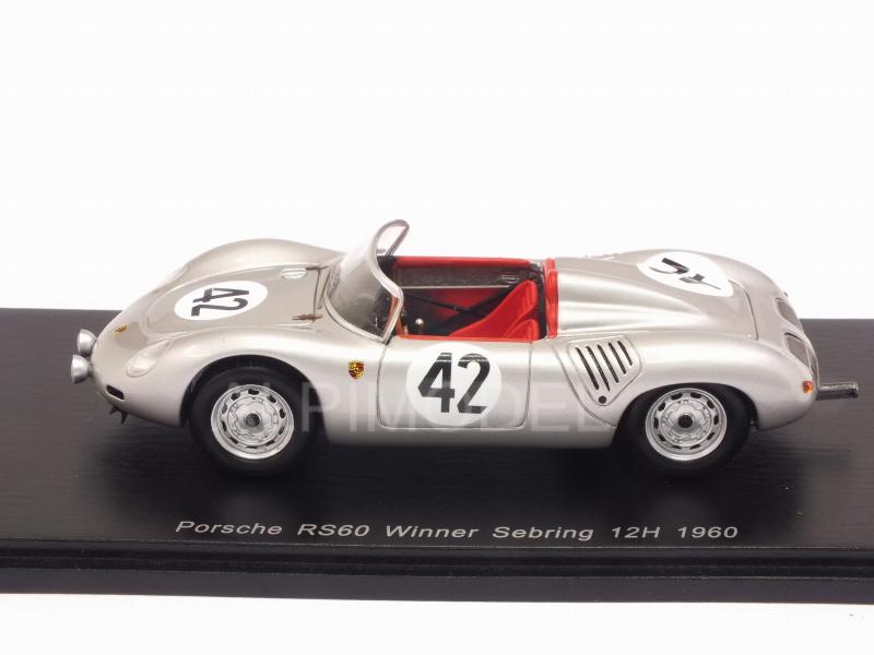 Porsche 718 RS60 #42 Winner Sebring 1960 Herrmann - Gendebien - spark-model