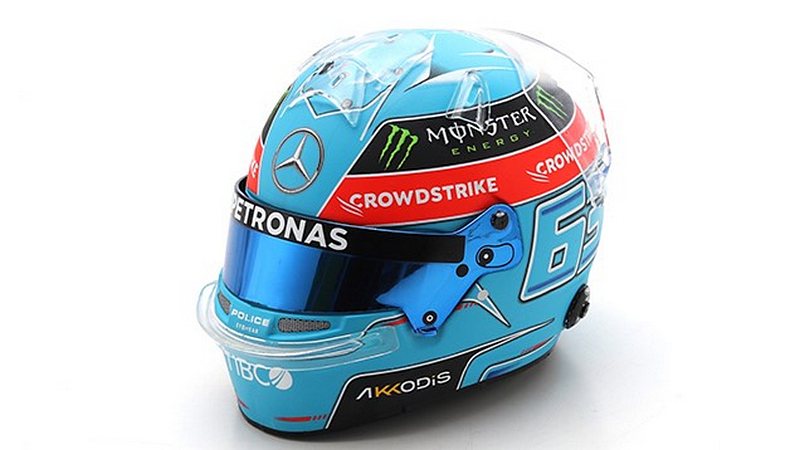 Helmet George Russel GP Brasil 2022 Mercedes by spark-model