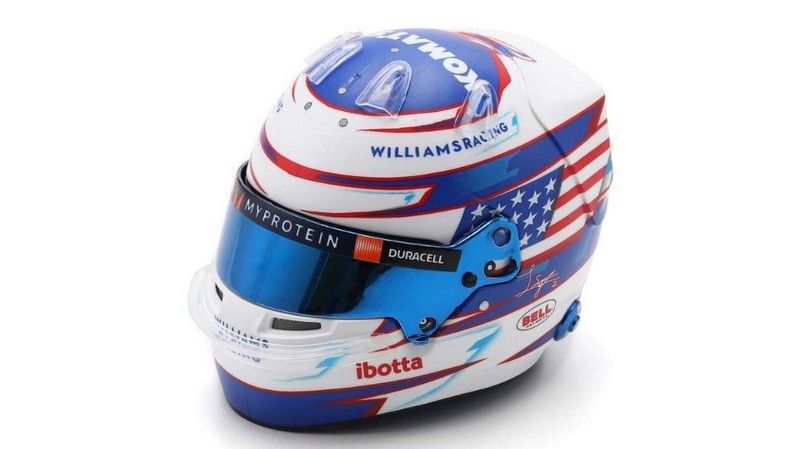 Helmet Logan Sargeant 2024 by spark-model