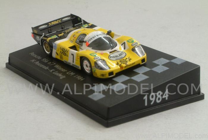 Porsche 956 #7 Winner Le Mans 1984 Pescarolo - Ludwig - Johansson (H0 1/87 scale - 5cm) by spark-model