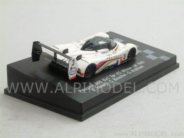Peugeot 905 #3 Winner Le Mans 1993  (H0- 1/87 scale - 5cm) - spark-model