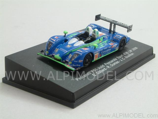 Pescarolo P01 Judd #16 Le Mans 2008 Collard - Dumas - Bouillon (H0-1/87 scale - 5cm) by spark-model