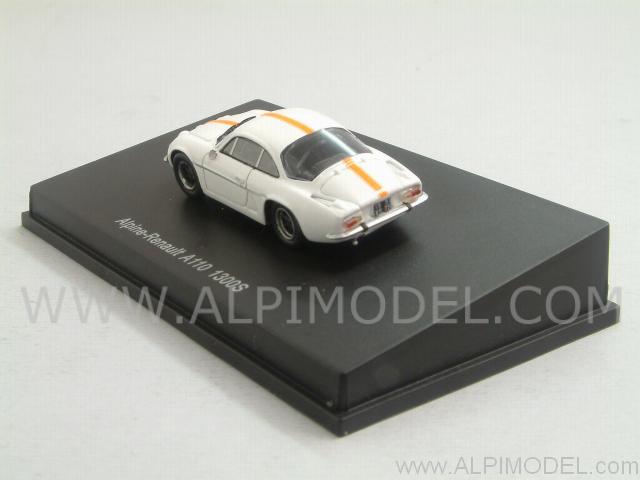Alpine Renault A110 1300S (White (H0-1/87 scale - 4cm) - spark-model