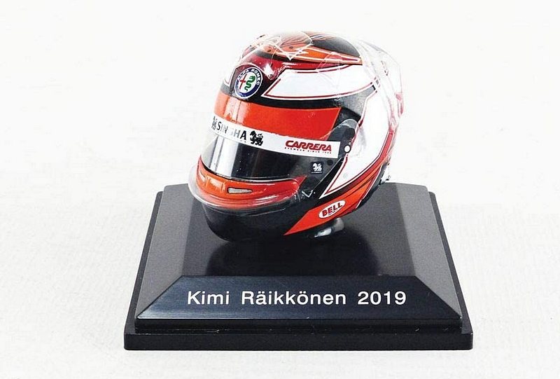Helmet Kimi Raikkonen 2019 Alfa Romeo F1 (1/8 scale- 3cm) by spark-model