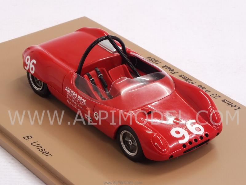 Lotus 23 #96 Pikes Peak 1964 Bobby Unser - spark-model