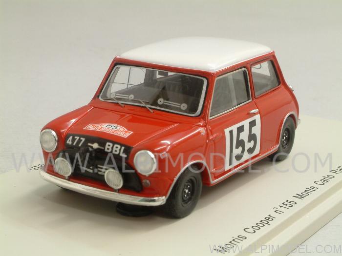 Morris Mini Cooper #155 Rally Monte Carlo 1963 Morrison - Culcheth by spark-model