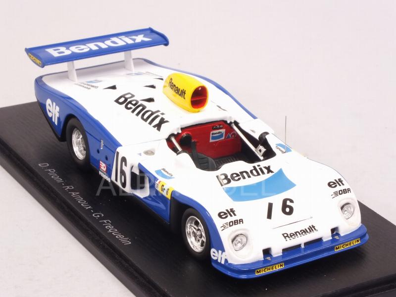 Alpine A442 Renault #16 Le Mans 1977 Pironi - Arnoux - Frequelin - spark-model