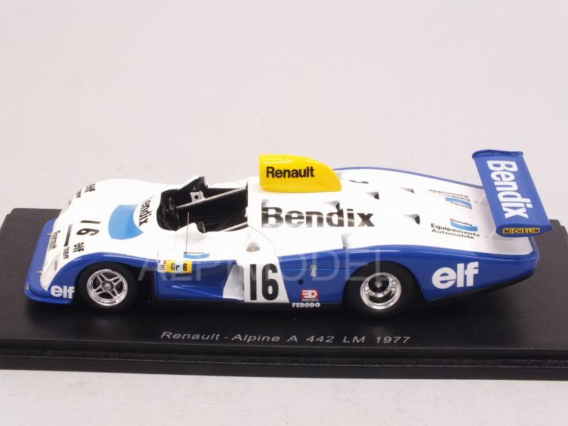 Alpine A442 Renault #16 Le Mans 1977 Pironi - Arnoux - Frequelin - spark-model
