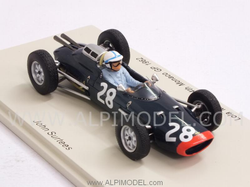 Lola Mk4 #28  GP Monaco 1962 John Surtees - spark-model