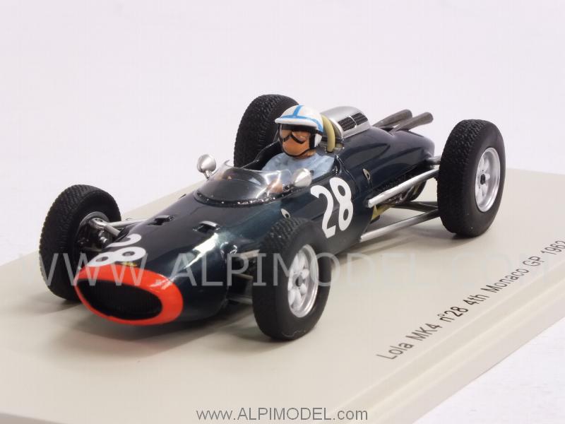 Lola Mk4 #28  GP Monaco 1962 John Surtees by spark-model