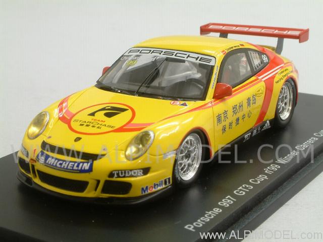 Porsche 911 GT3 997 #99 Winner Carrera Cup Asia 2009 Menzel by spark-model