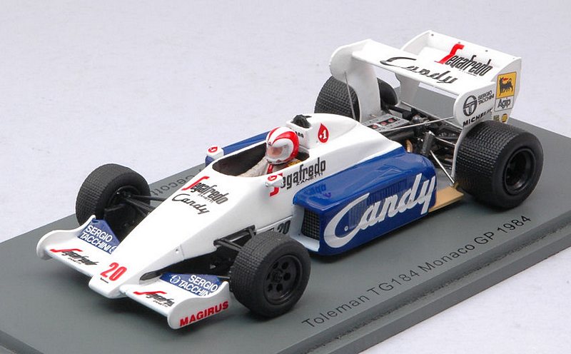 Toleman TG184 #20 GP Monaco 1984 Johnny Cecotto by spark-model
