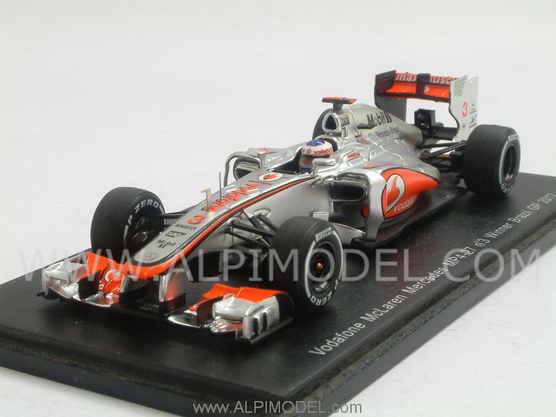 McLaren MP4/27 Mercedes Winner GP Brasil 2012 Jenson Button by spark-model