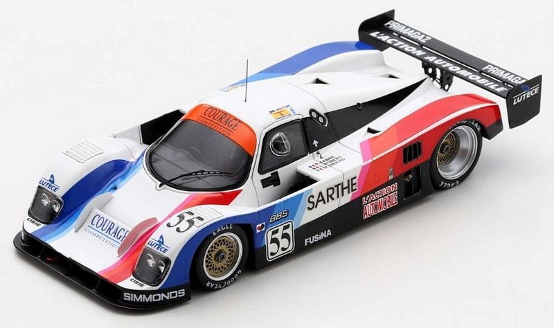 Courage C28S #55 Le Mans 1992 Robert - Fabre - Brand by spark-model