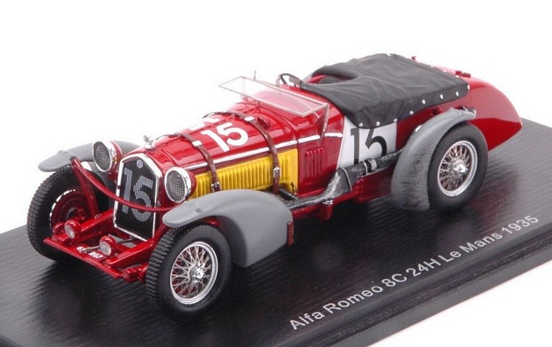 Alfa Romeo 8C #15 Le Mans 1935 Sommer - D'Estrez De Sauge by spark-model
