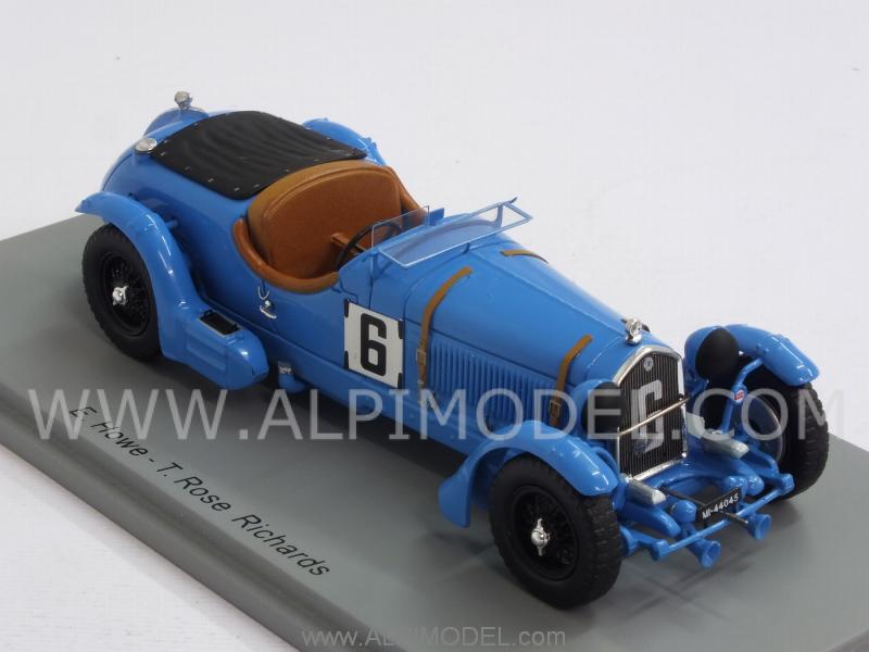 Alfa Romeo 8C #6 Le Mans 1934 Howe - Rose Richards - spark-model