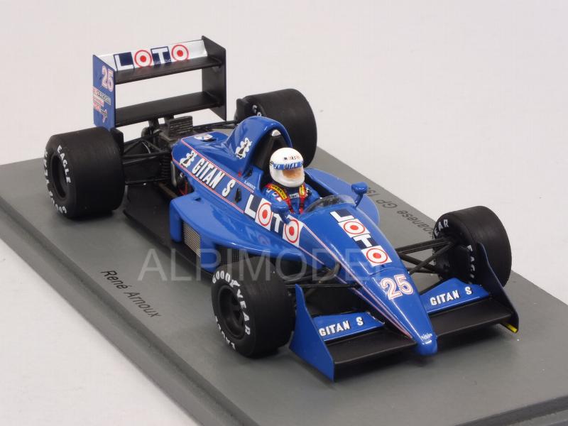 Ligier JS31 #25 GP Japan 1988 Renee Arnoux - spark-model