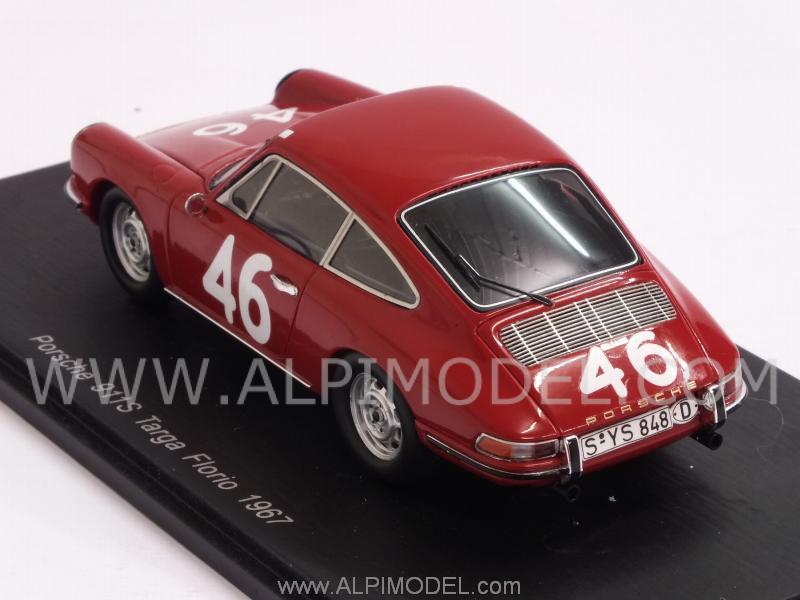 Porsche 911S #46 Class Winner Targa Florio 1967 Killy - Cahier - spark-model