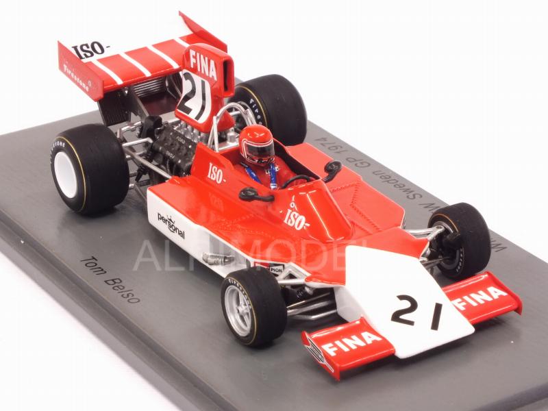ISO Williams FW #21 GP Sweden 1974 Tom Belso - spark-model