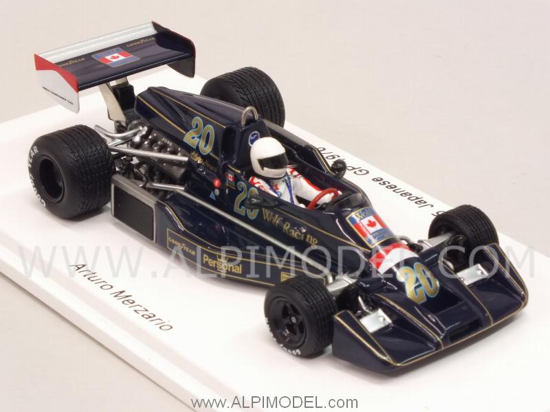 Williams FW05 Wolf GP Japan 1976 Arturo Merzario - spark-model