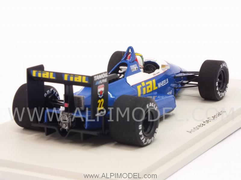 RIAL ARC1 #22 GP Belgium 1988 Andrea de Cesaris - spark-model