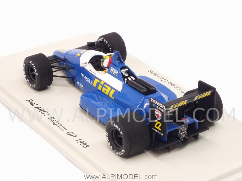RIAL ARC1 #22 GP Belgium 1988 Andrea de Cesaris - spark-model