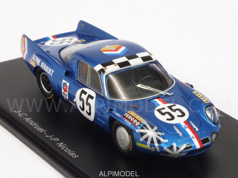 Alpine A210 #55 Le Mans 1968 Andruet - Nicolas - spark-model
