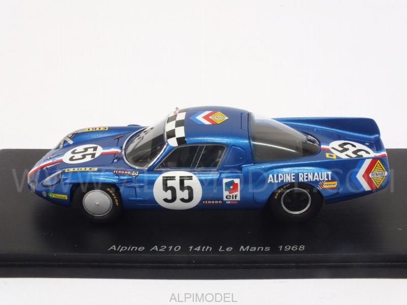Alpine A210 #55 Le Mans 1968 Andruet - Nicolas - spark-model