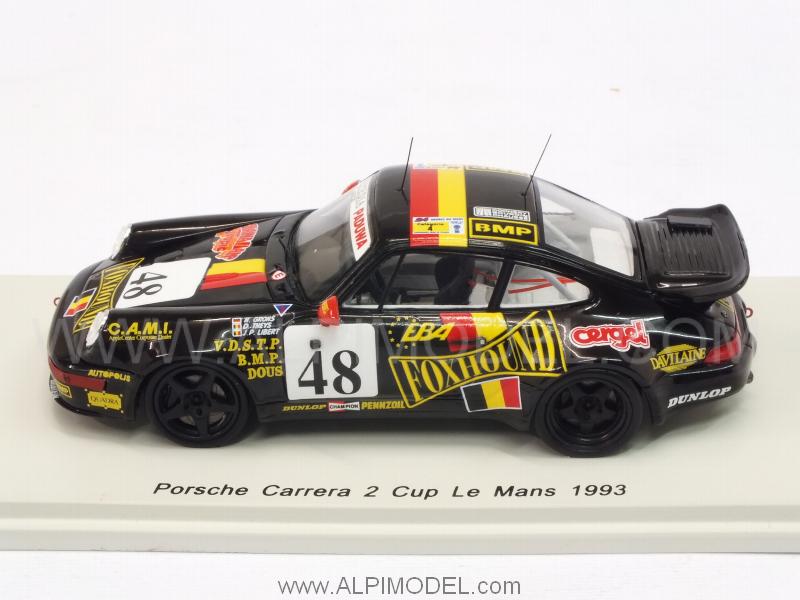 Porsche 911 Carrera 2 #48 Cup Le Mans 1993 Grohs - Libert - Theys - spark-model
