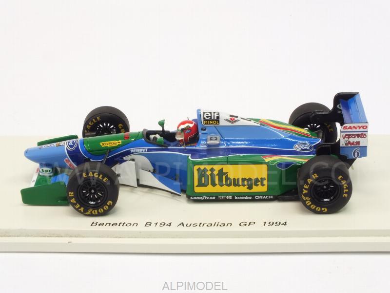 Benetton B194 #6 GP Australia 1994 Johnny Herbert - spark-model