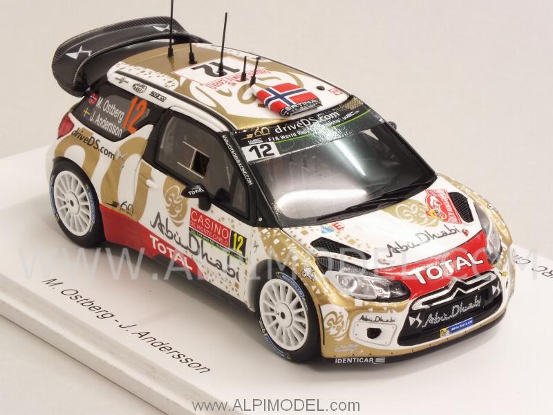 Citroen DS3 #12 Rally Monte Carlo 2015 Ostberg - Andersson - spark-model