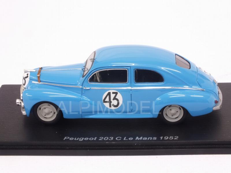Peugeot 203C #43 Le Mans 1952 Constantin - Poch - spark-model