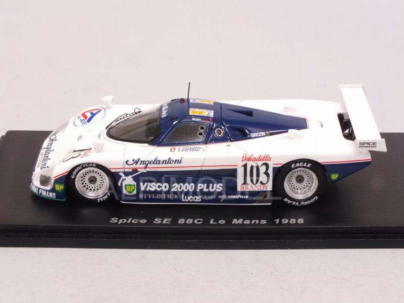 Spice SE88C #103 Le Mans 1988 Coppelli - Thyrring - Salazar - spark-model