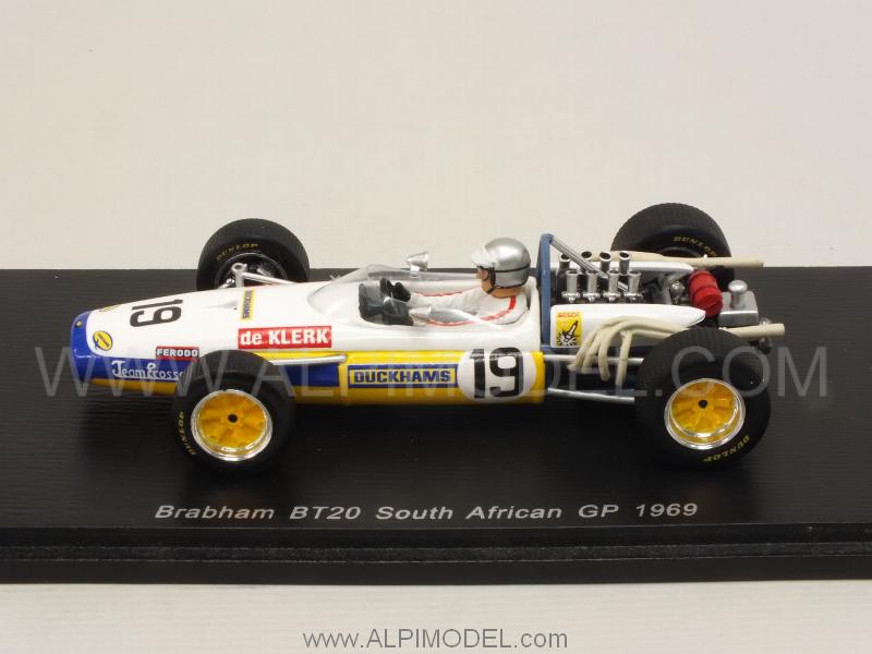 Brabham BT20 #19 GP South Africa 1969 Peter De Klerk - spark-model