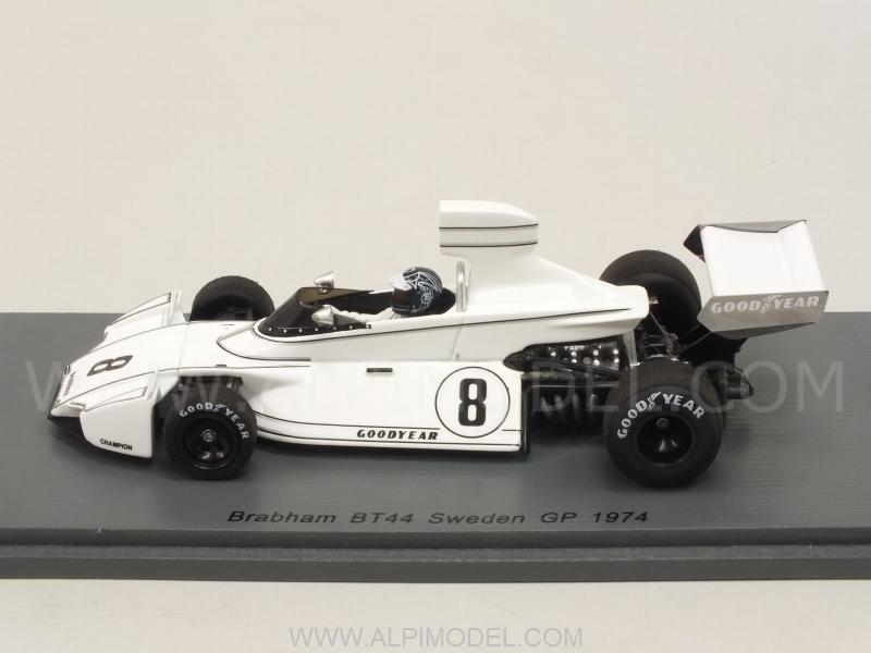 Brabham BT44 #8 GP Sweden 1974 Rikki.Von Opel - spark-model