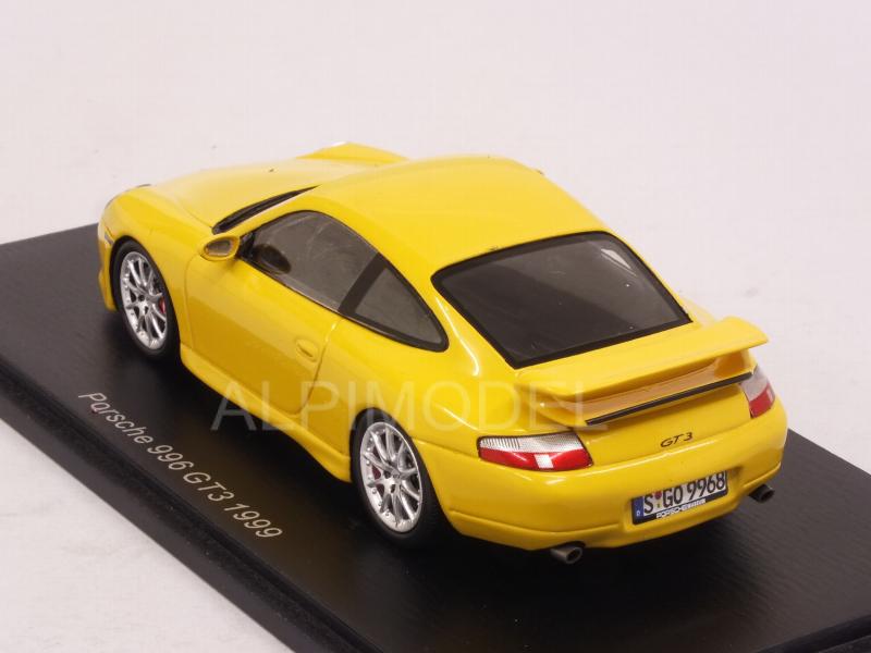 Porsche 911 GT3 (996) 1999 (Yellow) - spark-model