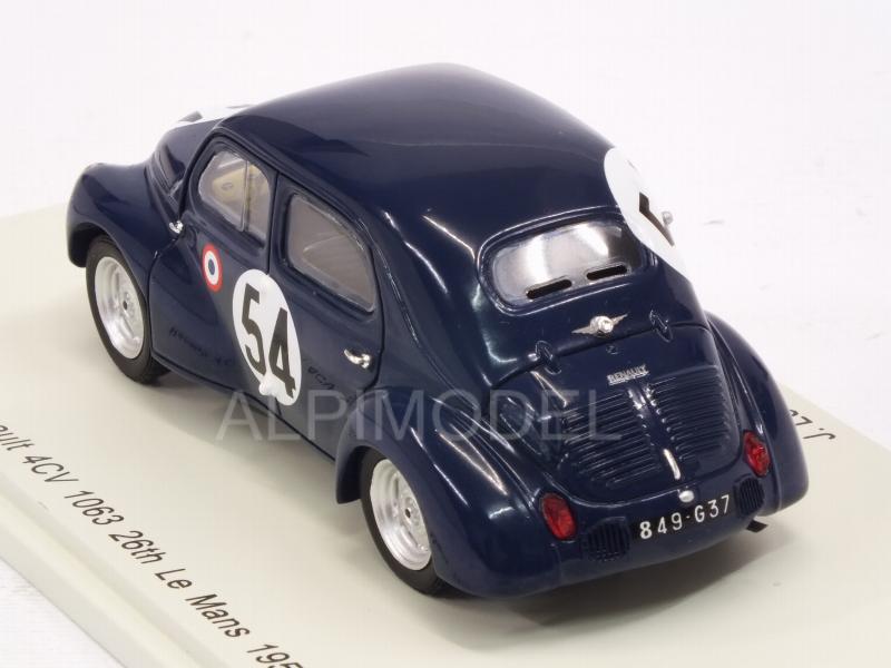 Renault 4CV 1063 #54 Le Mans 1951 Lecat - Senfftleben - spark-model