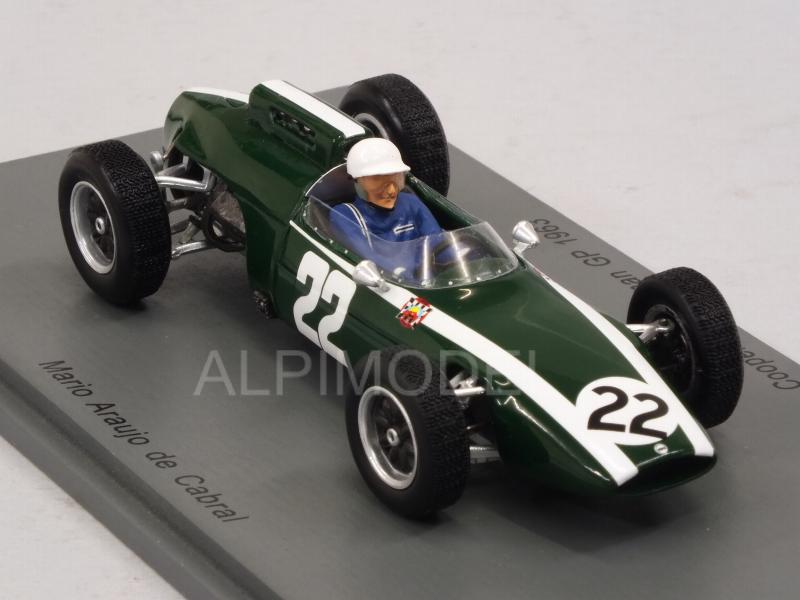 Cooper T60 #22 GP Germany 1963 Mario Araujo de Cabral - spark-model