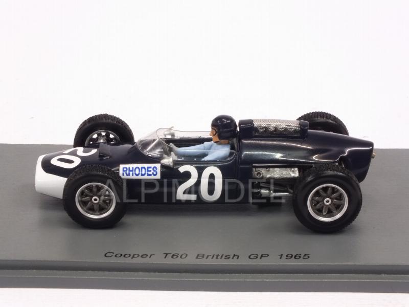 Cooper T60 #20 British GP 1965 John Rhodes - spark-model